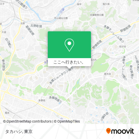 タカハシ地図