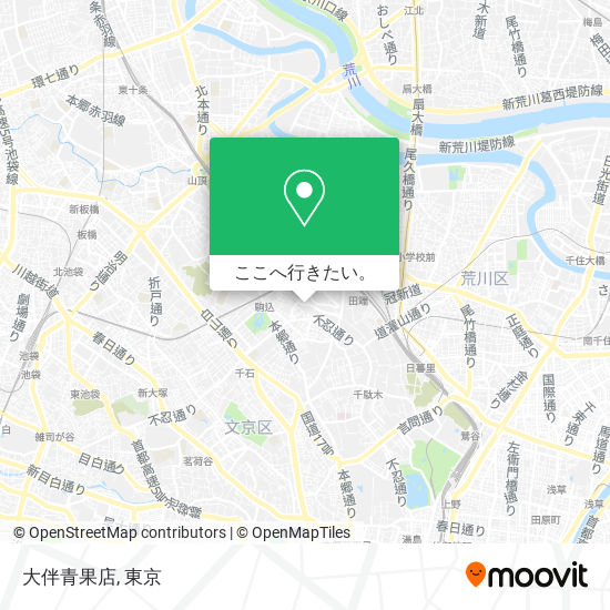 大伴青果店地図