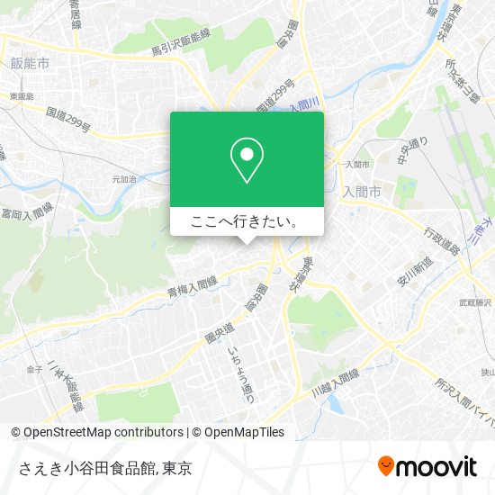 さえき小谷田食品館地図