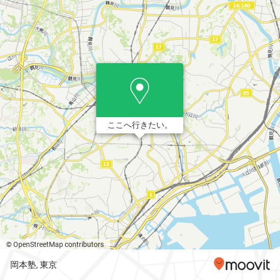 岡本塾地図