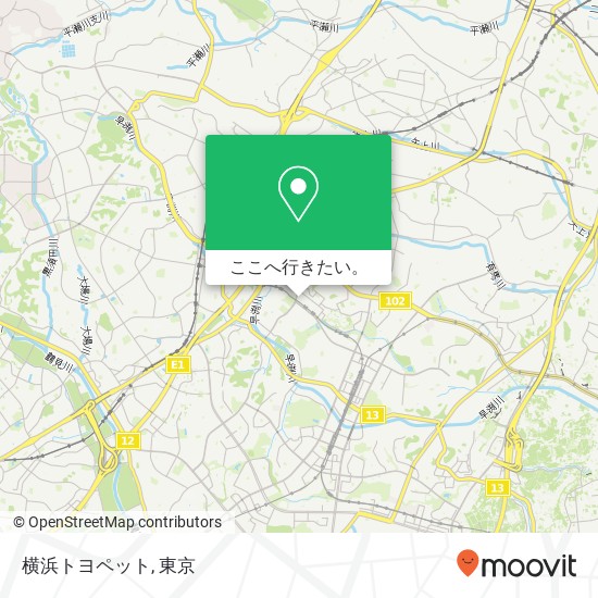 横浜トヨペット地図