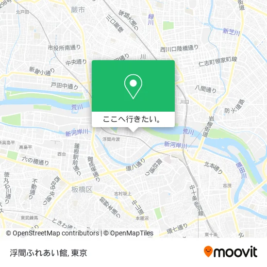 浮間ふれあい館地図