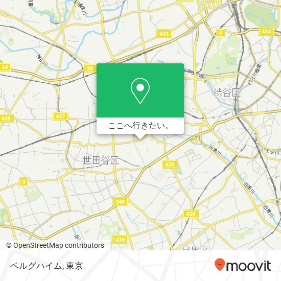 ベルグハイム地図