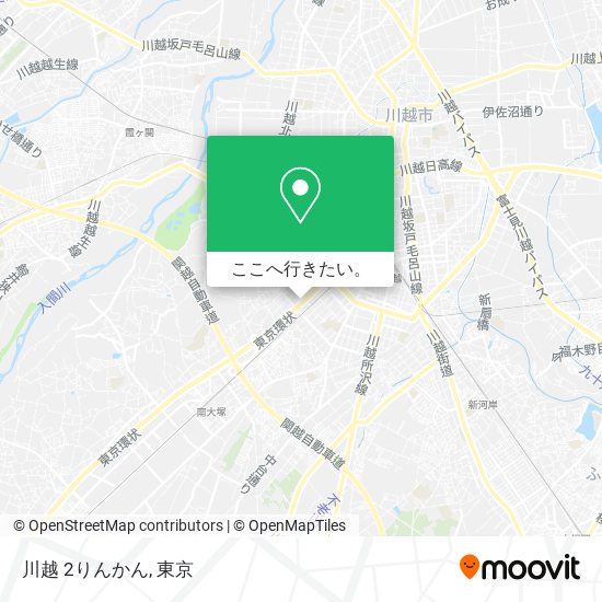 川越 2りんかん地図