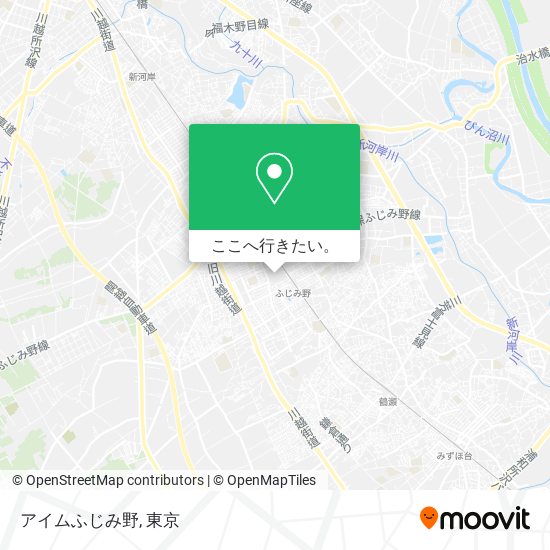 アイムふじみ野地図