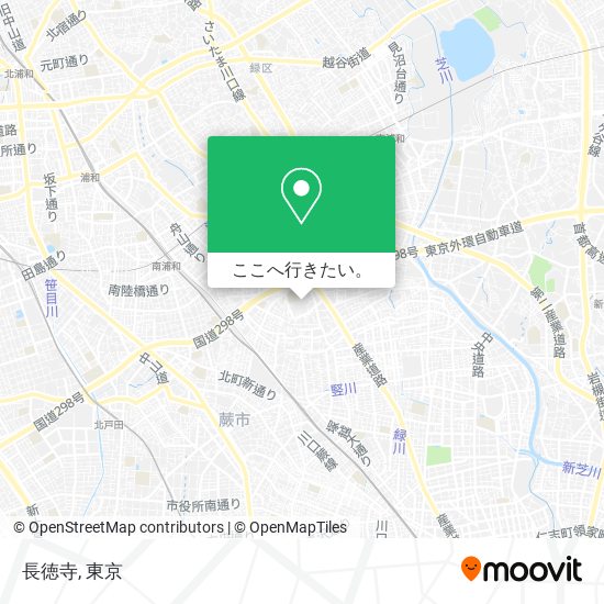 長徳寺地図