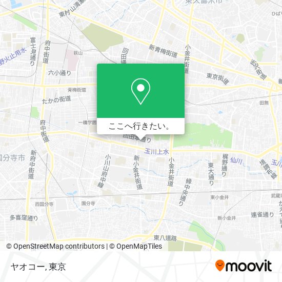 ヤオコー地図