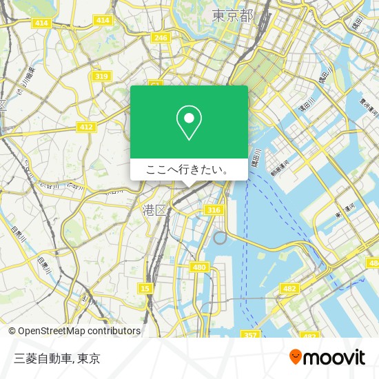 三菱自動車地図