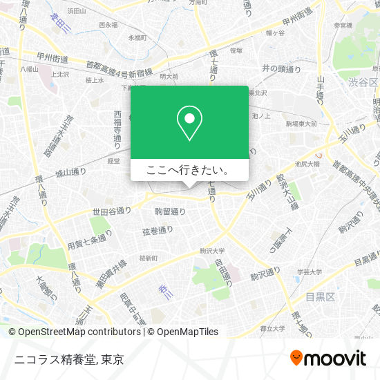 ニコラス精養堂地図