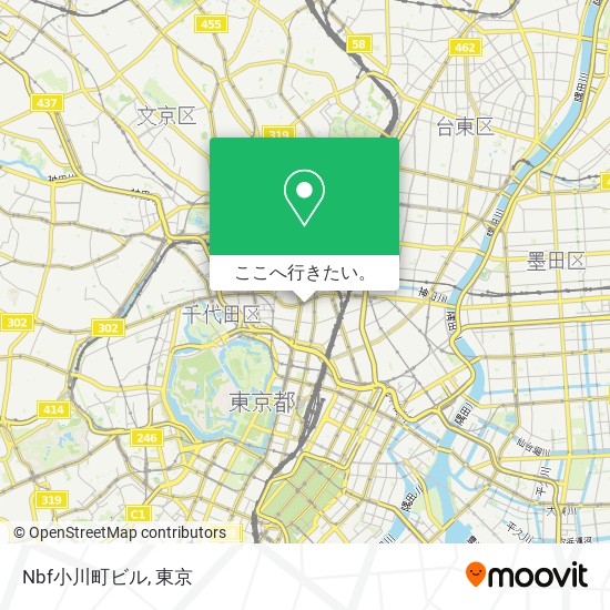 Nbf小川町ビル地図