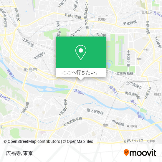 広福寺地図