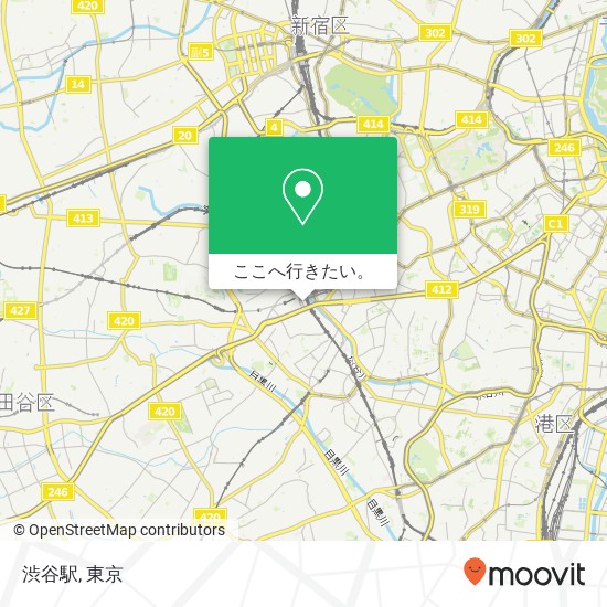 渋谷駅地図