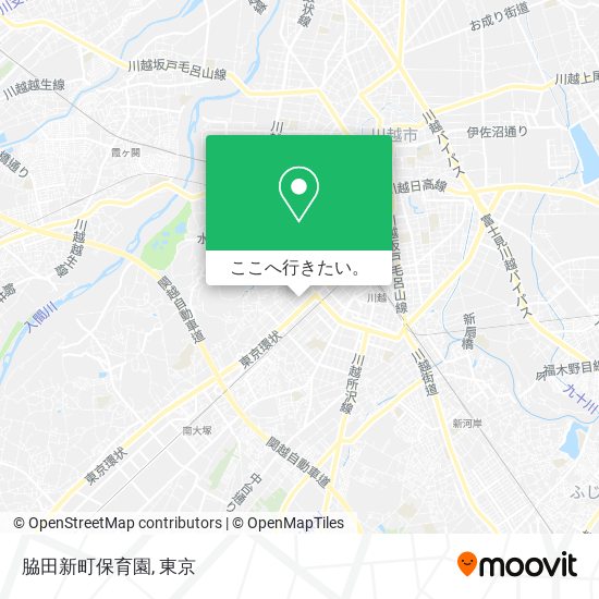 脇田新町保育園地図