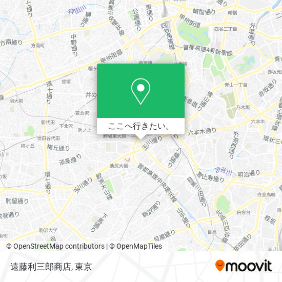 遠藤利三郎商店地図