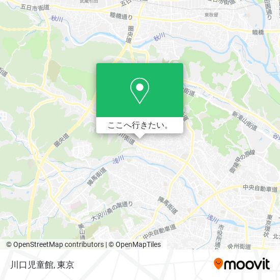 川口児童館地図