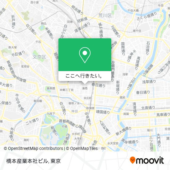 橋本産業本社ビル地図