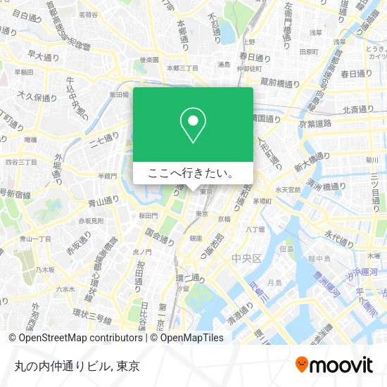 丸の内仲通りビル地図