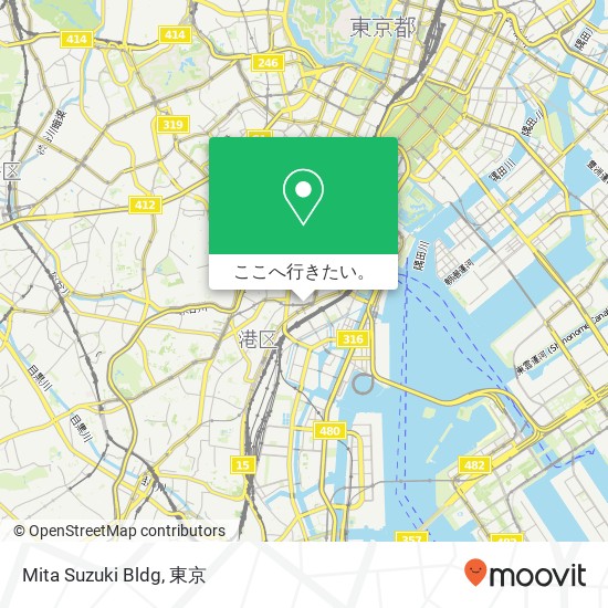 Mita Suzuki Bldg地図