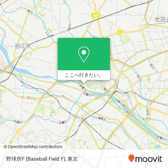 野球所F (Baseball Field F)地図