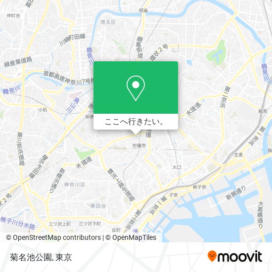 菊名池公園地図