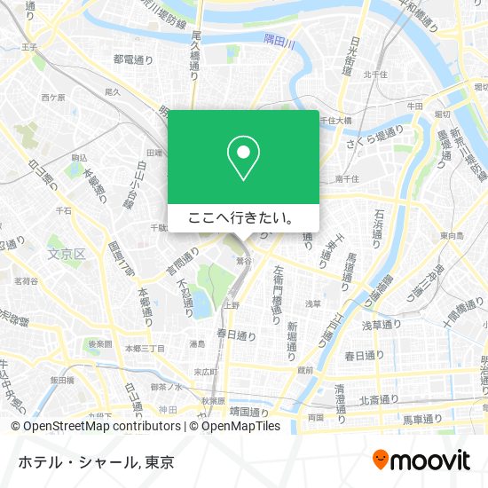 ホテル・シャール地図
