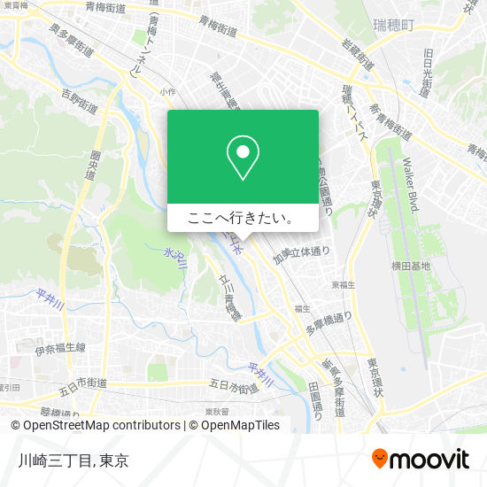 川崎三丁目地図