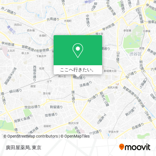 廣田屋薬局地図