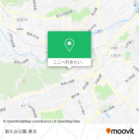 新久台公園地図