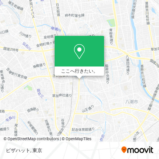 ピザハット地図