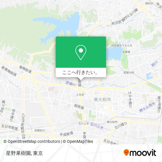 星野果樹園地図