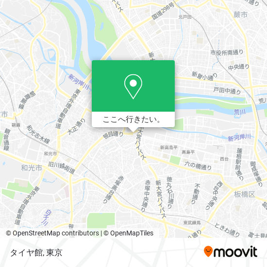 タイヤ館地図