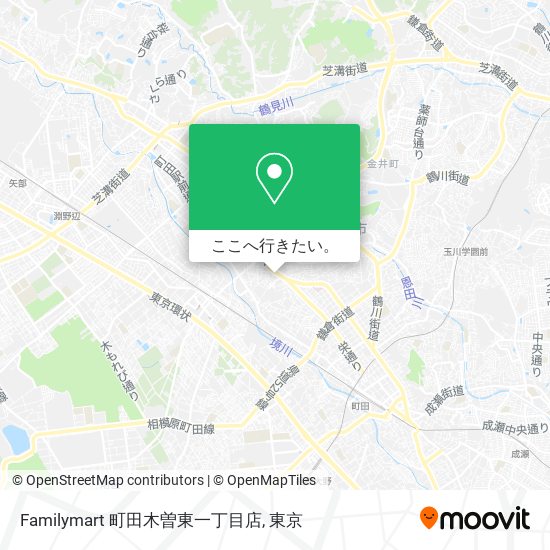 Familymart 町田木曽東一丁目店地図