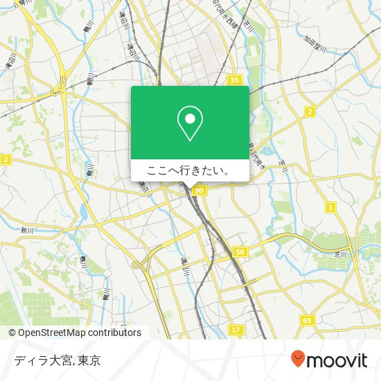 ディラ大宮地図