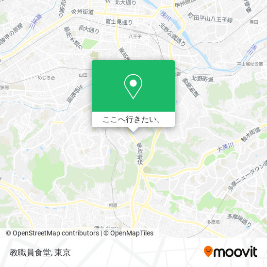 教職員食堂地図