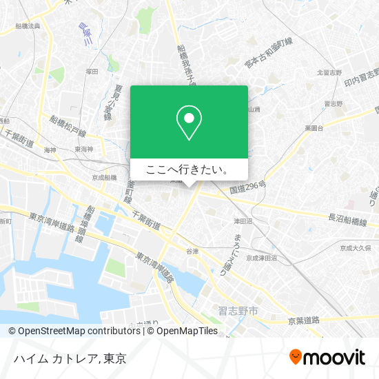 ハイム カトレア地図