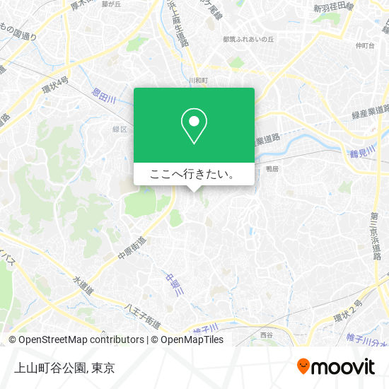 上山町谷公園地図