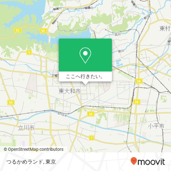 つるかめランド地図