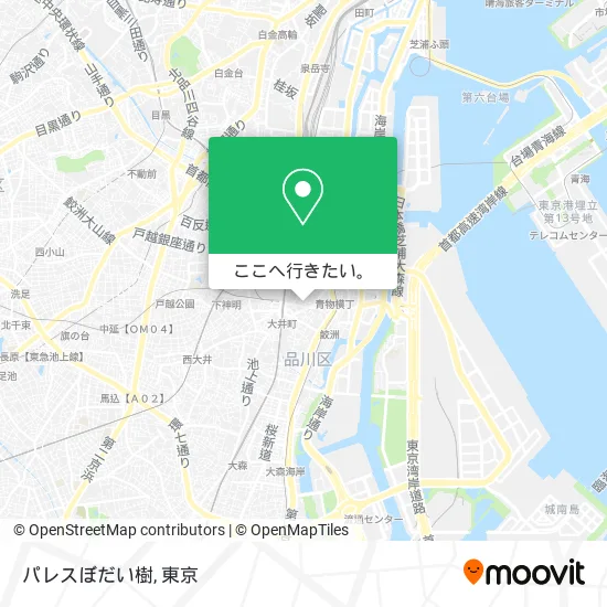 パレスぼだい樹地図