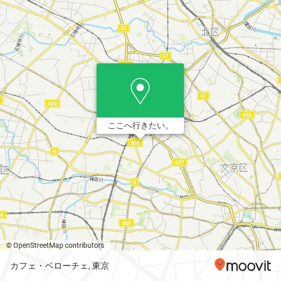 カフェ・ベローチェ地図