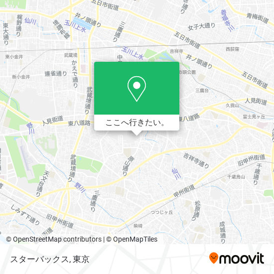 スターバックス地図