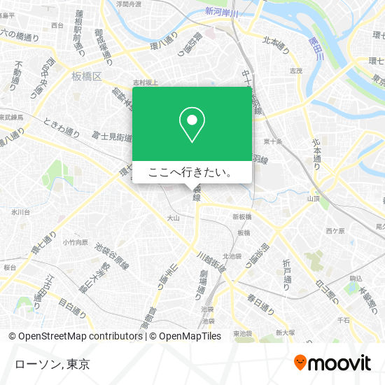 ローソン地図