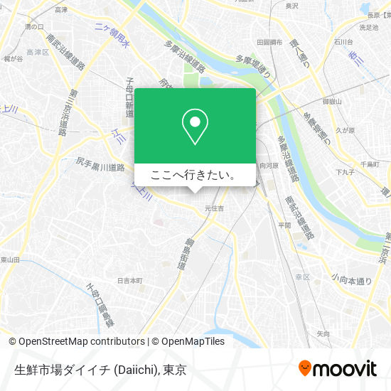 生鮮市場ダイイチ (Daiichi)地図