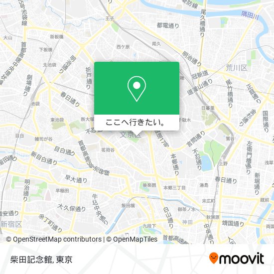 柴田記念館地図