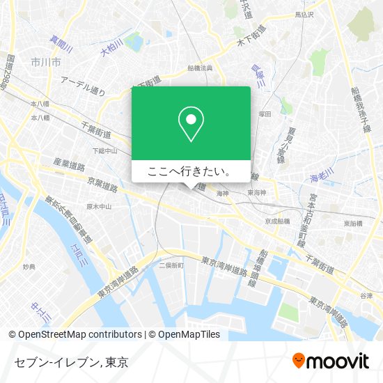 セブン-イレブン地図