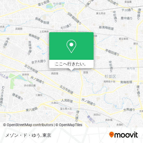 メゾン・ド・ゆう地図