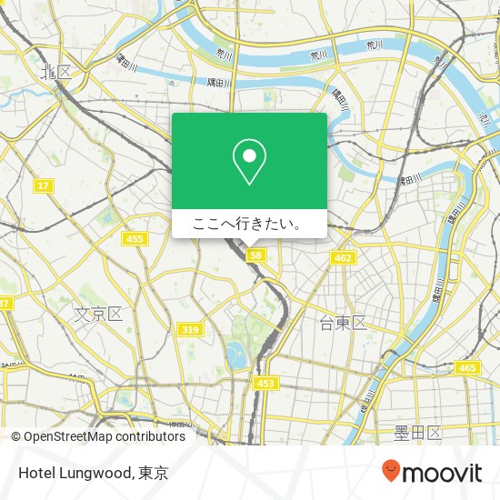 Hotel Lungwood地図