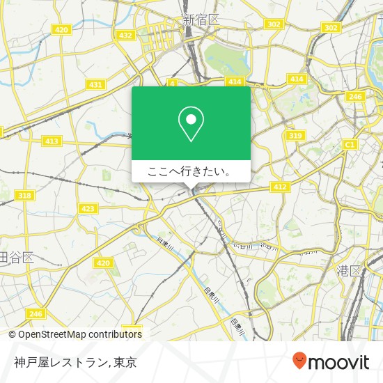 神戸屋レストラン地図