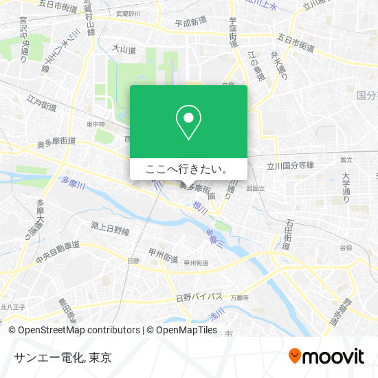 サンエー電化地図