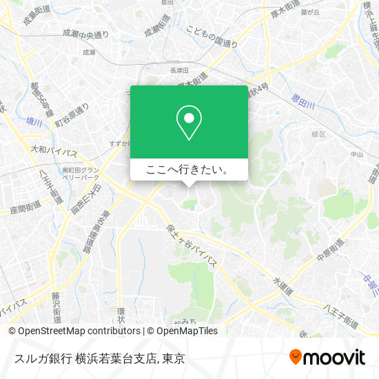 スルガ銀行 横浜若葉台支店地図