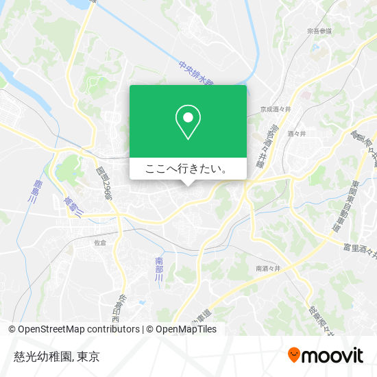 慈光幼稚園地図